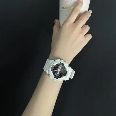 Đồng Hồ Casio G-Shock Digital Analog White [GMA-S140M-7ADR]