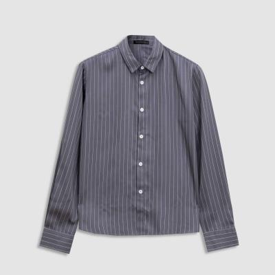 Áo Sơ Mi Francis Mantini Stripe Long Sleeve 'Grey'