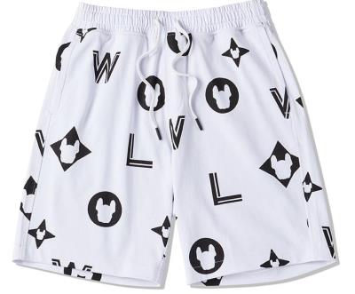 Quần Short Life Work Monogram White [LW222KS102]