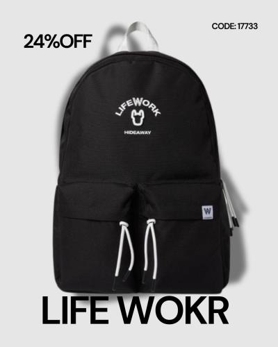 17733 - Balo Life Work Archlogo Two-Pocket Black