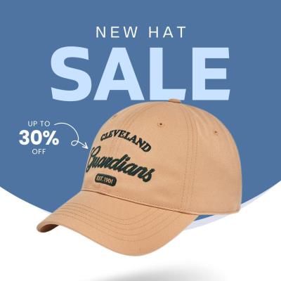 17278 - Nón MLB Varsity Lettering Cleveland Guardians Beige