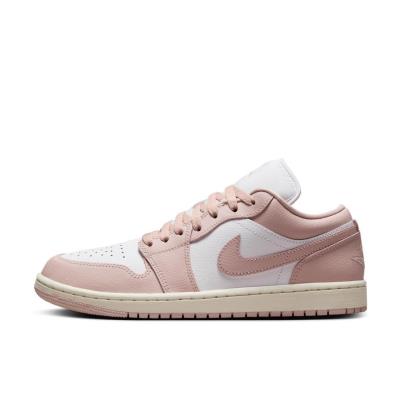 Giày Nike Air Jordan 1 Low ''White/Pink'' [DC0774 162]
