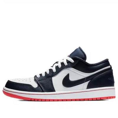 Giày Nike Air Jordan 1 Retro Low ‘Obsidian Ember Glow’ [553558-481]