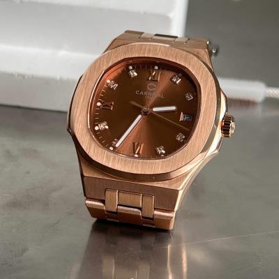 Đồng Hồ Carnival ''Brown'' [8160L] - Image 1