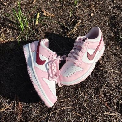 Giày Nike Dunk Low GS ‘Pink Foam’ [ CW1590-601 ]