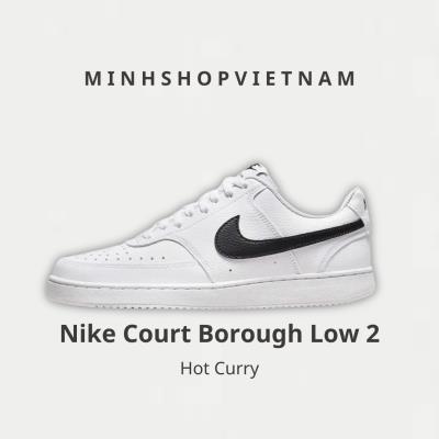 Giày Nike Court Vision Low Next Nature White Black logo  [dh2987 101]