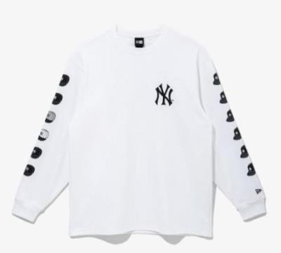 15851 - Áo Sweater New Era Cooperstown History Cap New York Yankees Long Sleeve