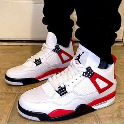 19890 -Giày Nike Air Jordan 4 Retro 'Red Cement'