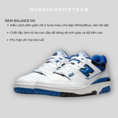 Giày New Balance 550 White/ blue [BB550SN1]