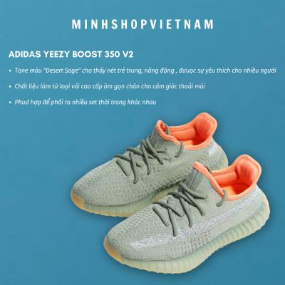 Giày Adidas Yeezy Boost 350 V2 Desert Sage  [FX9035]