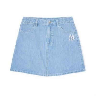 Váy MLB  Basic Jeans New York Yankees Medium Logo ''Blue'' [3FDSB0343 50BLL]