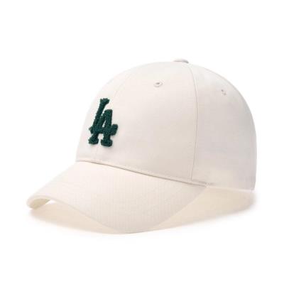 Nón MLB Varsity One Point Buckle Logo Wappen Unstructured Ball Cap LA Dodgers ''Cream'' [3ACPVF44N 07CRD]