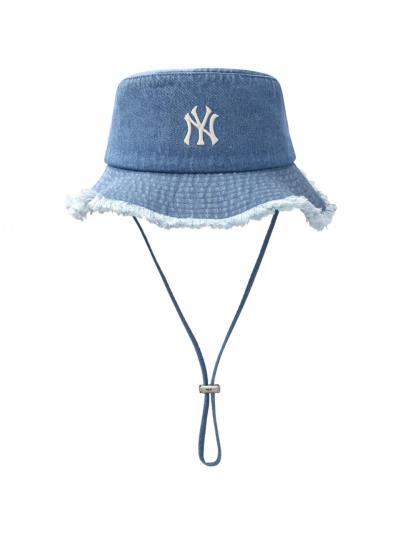 Nón MLB Bucket Denim Safari New York Yankees ''Blue'' [3AHTD025N 50BLL]