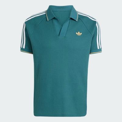 Áo Polo Adidas Originals Waffle Knit '‘Green'’ [KC0691]