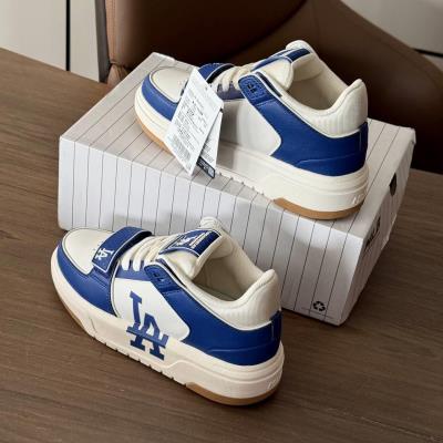 Giày MLB Chunky Liner Mid LA DODGERS 'Saffiano Blue' [3ASXLMF3N 07BLS]