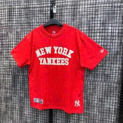 Áo Thun New Era Yankees Đỏ Chữ Logo Thêu Trắng [ 12556983 ]