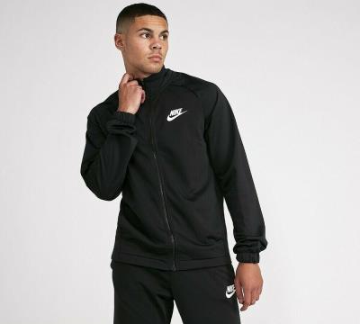 Hàng Chính Hãng Áo Khoác Jacket Nike Basic Polyester Zip Black **