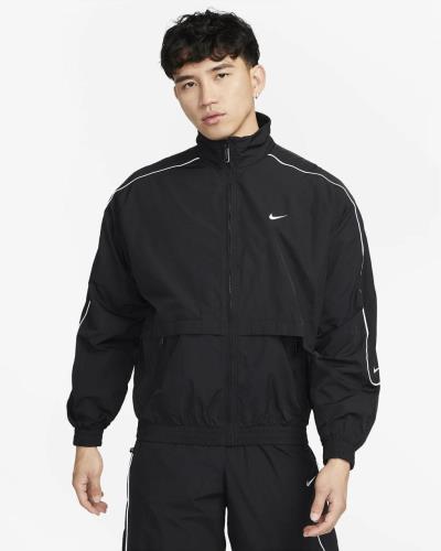 Áo Khoác Nike Solo Swoosh Woven Track Black [FB8623 010]