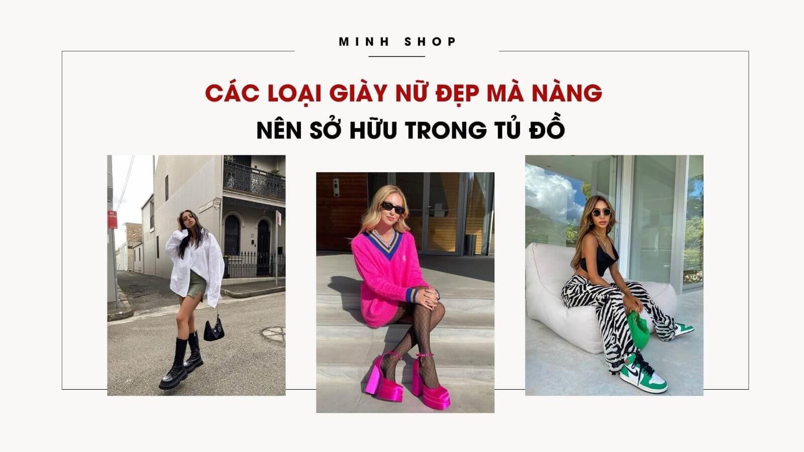 Các Loại Giày Nữ Đẹp Mà Nàng Nên Sở Hữu Trong Tủ Đồ