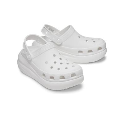 Dép Crocs Classic Crush Clog Slides White [207521 100]