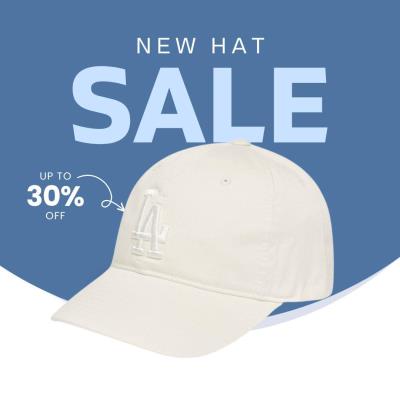 15740-Nón MLB Blind Slider Cap LA Dodgers Ivory