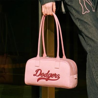 21048 -Túi MLB Official Varsity Culsive Denim Shoulder Bag LA Dodgers 'Pink'