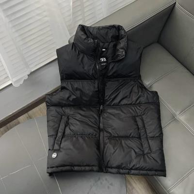 Áo phao Zara Puffer Vest Black Bestseller 2024