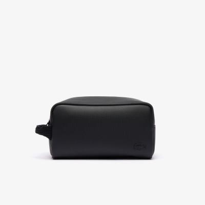 Túi Lacoste Classic Canvas Toiletry 'Black' [NH4426HC 000]