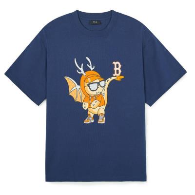 Áo thun MLB Dragon Overfit Boston Red Sox Navy [3ATSQ0141 43NYS] - Image 1