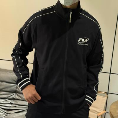 Áo Khoác Fila Piping Cotton Blend Training Black [FS2FTF3103X-BLK]