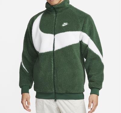 Áo Khoác Nike Sports Wear Faux Swoosh Pull Zip Reversible Jacket [BQ6546-341] - Image 1