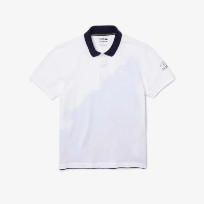 18003 -Áo Polo Lacoste Unisex SPORT Curin Graphic Print