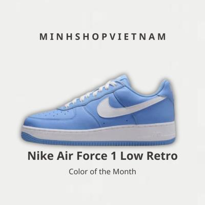 Giày Nike Air Force 1 Low Retro ‘Color of the Month’ Unc [DM0576 400]