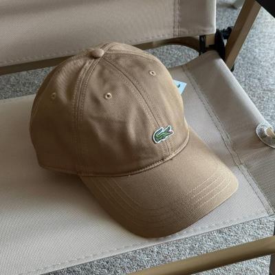 Nón Lacoste Cotton Twill Cap 'Marron ' [RK0491 51 SIX]