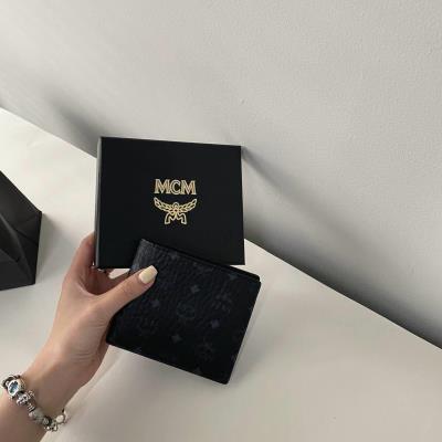 Ví MCM wallet in Visetos Original  'BLACK ' [ mxs aavi04 bk001 ]