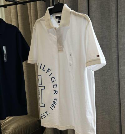 Áo Polo Tommy Hilfige Crafted Logo Regular Fit ''White'' [78JA957 100]