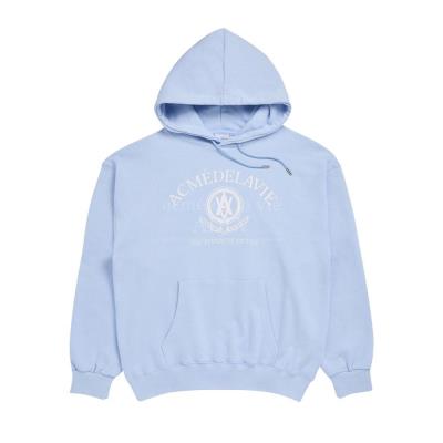 15326 - Hoodie ADLV ''Acmé de la vie '' Laurel A Logo Emblem Sky BLUE