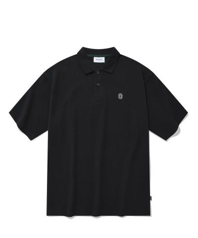 Áo thun Polo Covernat C Logo Wappen Cool Pique Black [CO2202ST21BK]