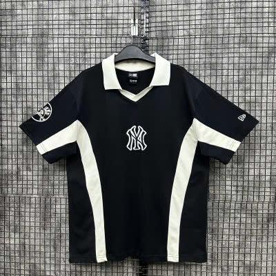 Áo Thun Jersey Polo New Era BLack White [19220195]