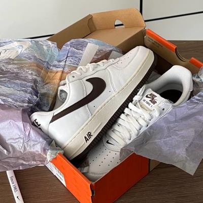 Giày Nike Air Force 1 ’07 Low Color of the Month White Chocolate  [DM0576-100] - Image 1