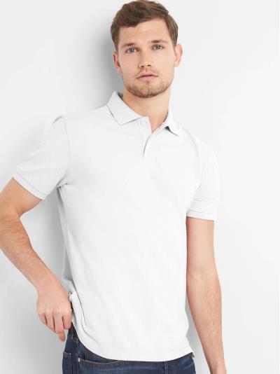 Áo Polo Gap All Day Pique ''White'' [223627 02 1]