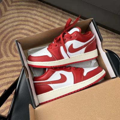 Giày Nike Air Jordan 1 Low SE GS ‘Dune Red’ [FJ3465 160]