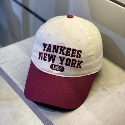 20467 - Nón MLB Lettering Collor Scheme Unstructured Yankees New York Red