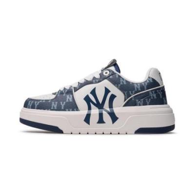 Giày MLB Chunky Liner Denim Classic Mono New York Yankees ''Navy'' [3ASXCLD4N 50NYS] - YYY