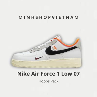 Giày Nike Air Force 1 Low 07 Hoops Pack  [DX3361 100]