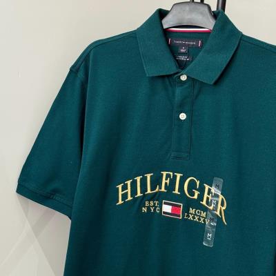 Áo Polo Tommy Hilfiger Regular Fit Aaron Logo Green [78jb241 301]