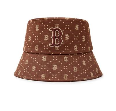 Nón MLB Bucket Monogram BOSTON RED SOX  [3AHTM063N 43BRD]