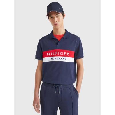 Áo Polo Tommy Regular Fit Embroidered Hilfiger Navy [78j9452 410]