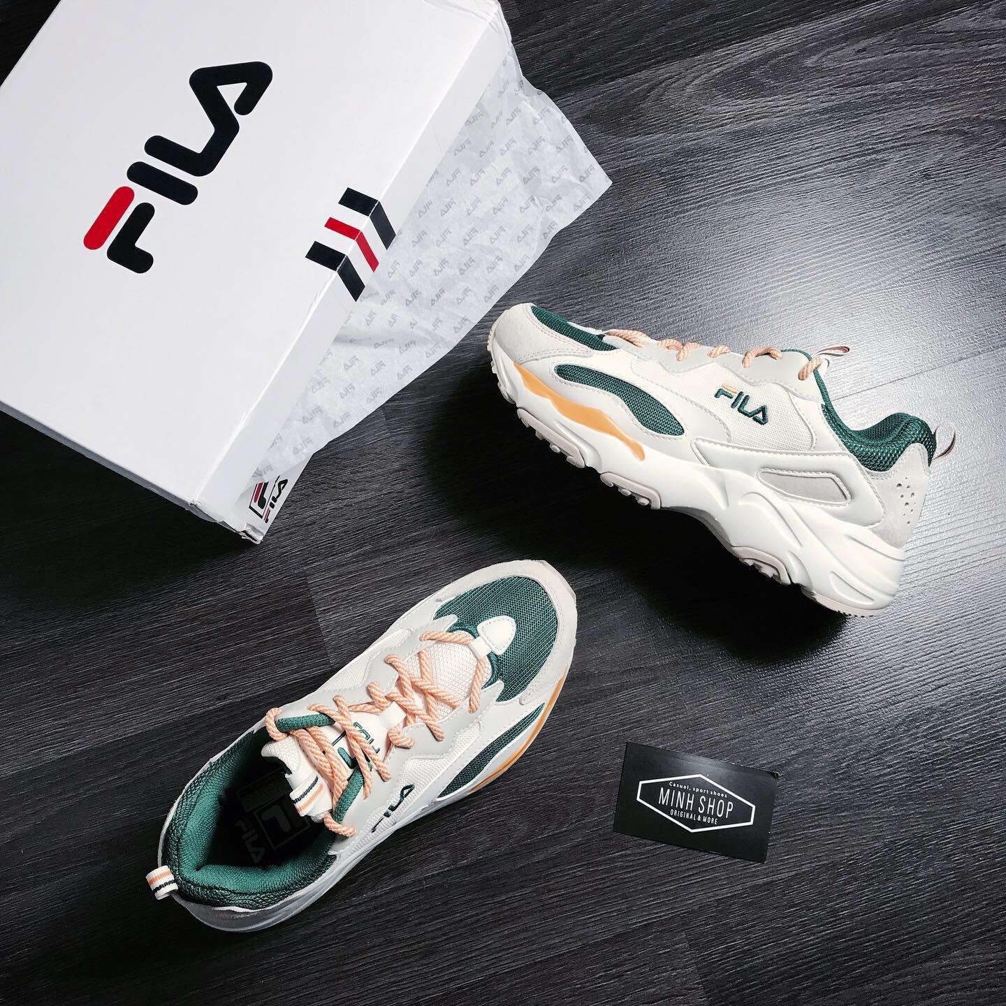 Fila ray tracer green yellow best sale