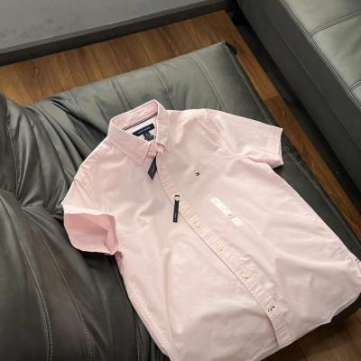 Áo Sơ Mi Tommy Hilfiger Regular Fit Solid Stretch Oxford ''Light Pink" [78j9027 690]